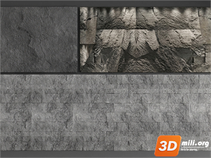 Stone Wall Skp Files